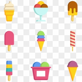 Ice Cream Vector Icon, HD Png Download - ice cream png