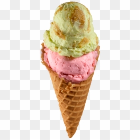 Waffle Cone Ice Cream Png, Transparent Png - ice cream png