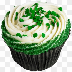 Green Cupcake Png, Transparent Png - cupcake png