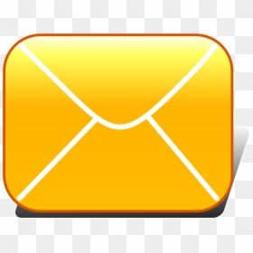 Email Symbol Yellow Colour, HD Png Download - email png