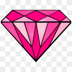 Pink Diamond Transparent Background, HD Png Download - diamonds png