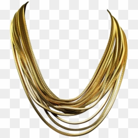 Transparent Background Gold Chains Png, Png Download - gold chain png