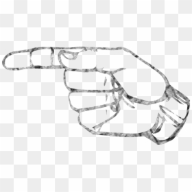 G In Sign Language Drawing, HD Png Download - grunge png
