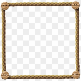 Rope Frame Transparent Background, HD Png Download - rope png