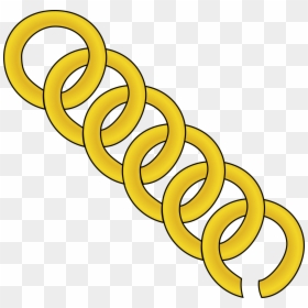 Cadenas De Oro Dibujo, HD Png Download - gold chain png