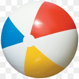 Transparent Background Beach Ball Png, Png Download - beach png