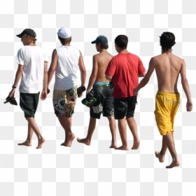 People On The Beach Png, Transparent Png - beach png