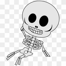 Cartoon Skeleton Transparent Background, HD Png Download - skeleton png