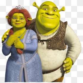 Princess Fiona And Shrek, HD Png Download - shrek png