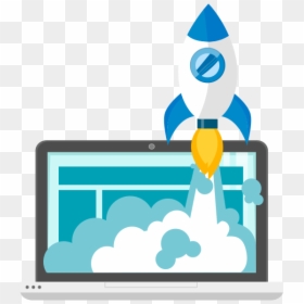 Ракета Компьютер, HD Png Download - rocket png