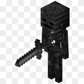 Minecraft Wither Skeleton, HD Png Download - skeleton png