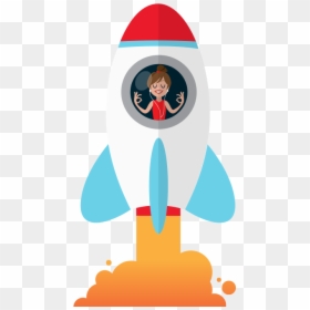 Illustration, HD Png Download - rocket png