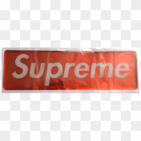 Signage, HD Png Download - supreme logo png