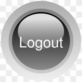 Log Out Of Your Account, HD Png Download - button png