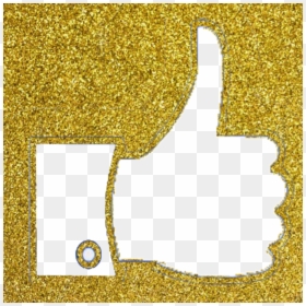 Facebook Like Gold Png, Transparent Png - like png