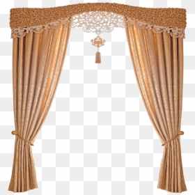 Window With Curtain Png, Transparent Png - window png