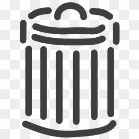 Trash Can Vector Transparent, HD Png Download - trash can png