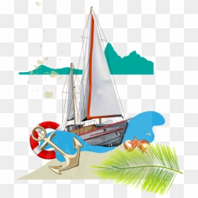 Sail, HD Png Download - boat png