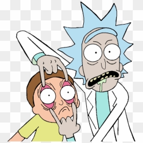 Rick And Morty Look, HD Png Download - rick and morty png