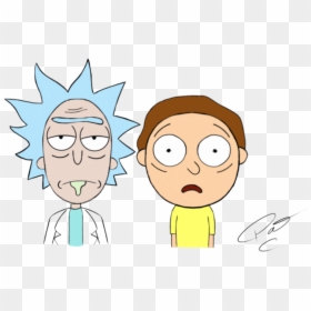 Rick And Morty Portrait, HD Png Download - rick and morty png