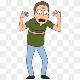 Rick And Morty Angry Jerry, HD Png Download - rick and morty png