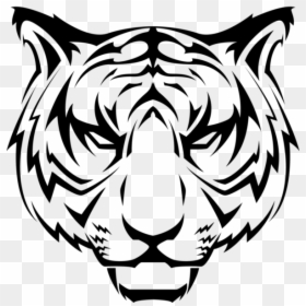 Black Tiger Logo Png, Transparent Png - tiger png