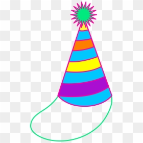 Cute Birthday Hat Cartoon, HD Png Download - birthday hat png