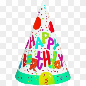 Birthday Party Hat Clip Art, HD Png Download - birthday hat png