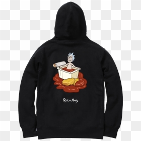 Hoodie, HD Png Download - rick and morty png