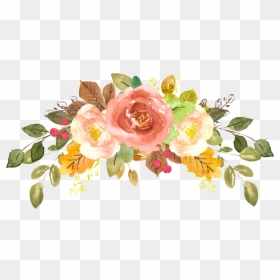 Vector Flowers Transparent Watercolor, HD Png Download - watercolor flowers png
