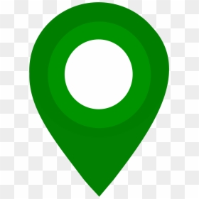 Green Map Pin Png, Transparent Png - location icon png