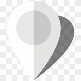 White Location Icon Vector, HD Png Download - location icon png