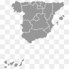 Mapa Crecimiento Natural España, HD Png Download - ubicacion png