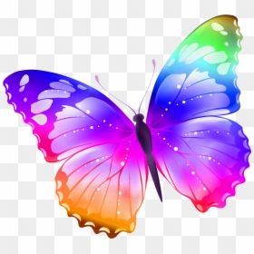 Sticker Butterfly, HD Png Download - star butterfly png
