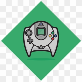 Sega Dreamcast Controller Clipart, HD Png Download - game controller icon png