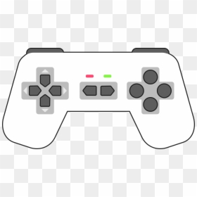 Ps4 Controller Clipart White, HD Png Download - game controller icon png