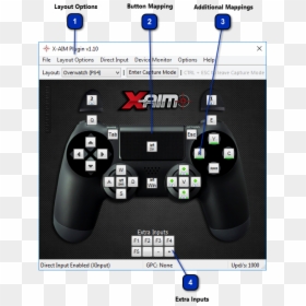 X Aim Rainbow Six Siege, HD Png Download - game controller icon png