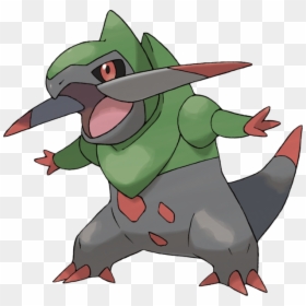 Fraxure Pokemon, HD Png Download - snivy png
