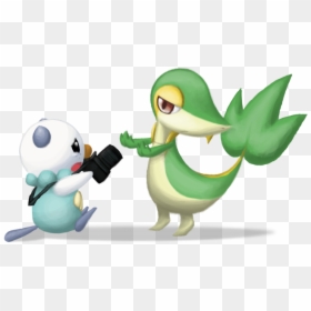 Snivy And Oshawott, HD Png Download - snivy png