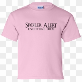 T-shirt, HD Png Download - spoiler alert png