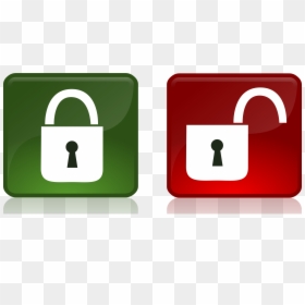 Lock Unlock Icon Png, Transparent Png - cadenas png