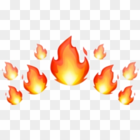 Fire Emoji Png, Transparent Png - fire ember particles png