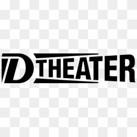 D Theater Logo, HD Png Download - vhs logo png