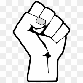 White Fist Transparent, HD Png Download - power fist png