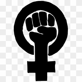 Black Feminist Symbol, HD Png Download - power fist png