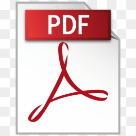 Pdf Icon Png, Transparent Png - pdf logo png