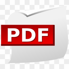 Pdf Clipart Free, HD Png Download - pdf logo png