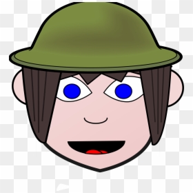 Angry Soldiers Clipart, HD Png Download - smiley face .png