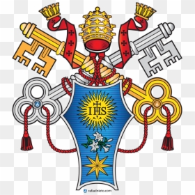 Pope Urban Ii Coat Of Arms, HD Png Download - crest leaves png