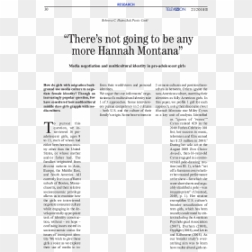 Document, HD Png Download - hannah montana png